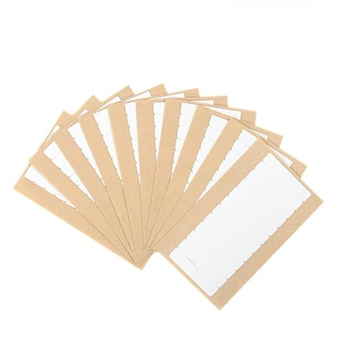 Miniatura 6 de Cinta de repuesto invisible de doble cara para extensiones de cabello, 15.7 x 3.1 in, 60 unidades por paquete