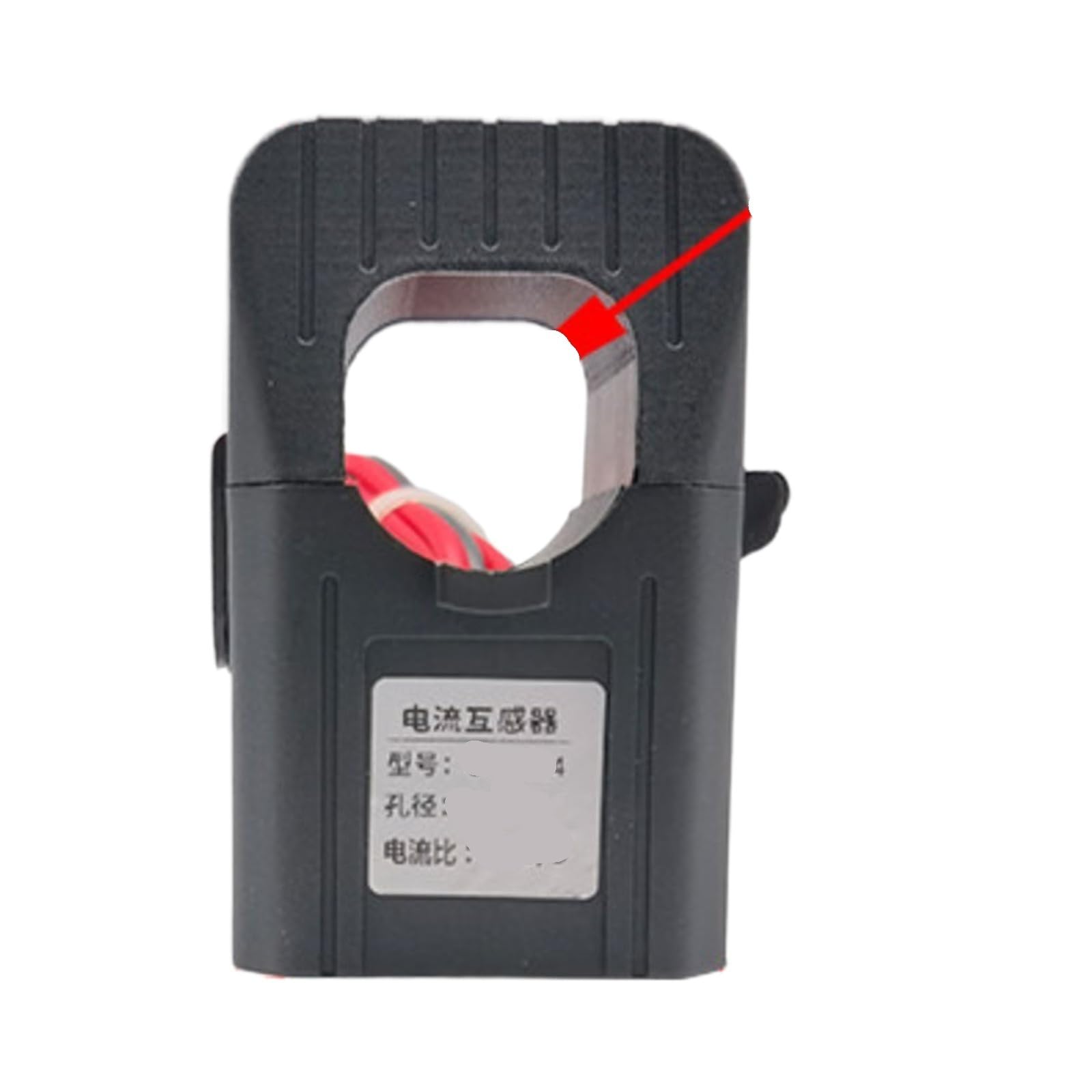 Mesure triphasée par transformateur de courant ouvert 24mm avec sortie mA pour tableau