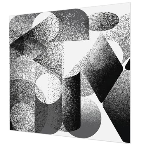 Décor mural géométrique pour chambre et salon moderne Tulup 250x250 - 2