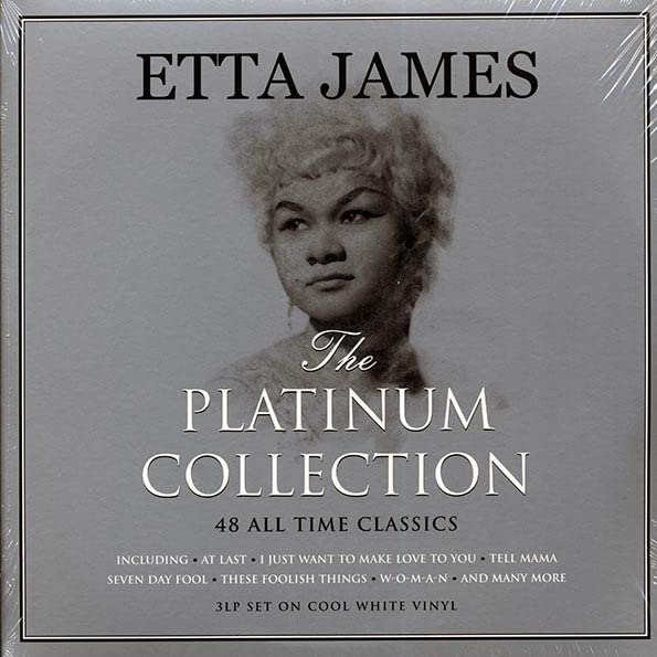 ETTA JAMES THE PLATINUM COLLECTION - NEW SEALED WHITE COLORED SET