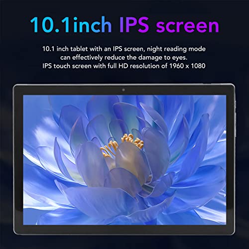 Tablet de 10,1 Polegadas, Câmeras Duplas 2,4 5G WiFi IPS Tablet 8800mAh Bateria para Casa (Plugue do