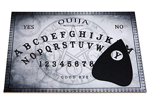 Wiccan Star Hölzernes Ouijabrett. Hexenbrett mit detaillierten Anweisungen (in Englisch). Ouija Board