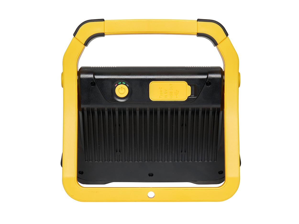Stanley Rechargeable LED Folding Worklight 3000 Lumens, can be conveniently Charged Using a USB C Port and Cable - Image 3