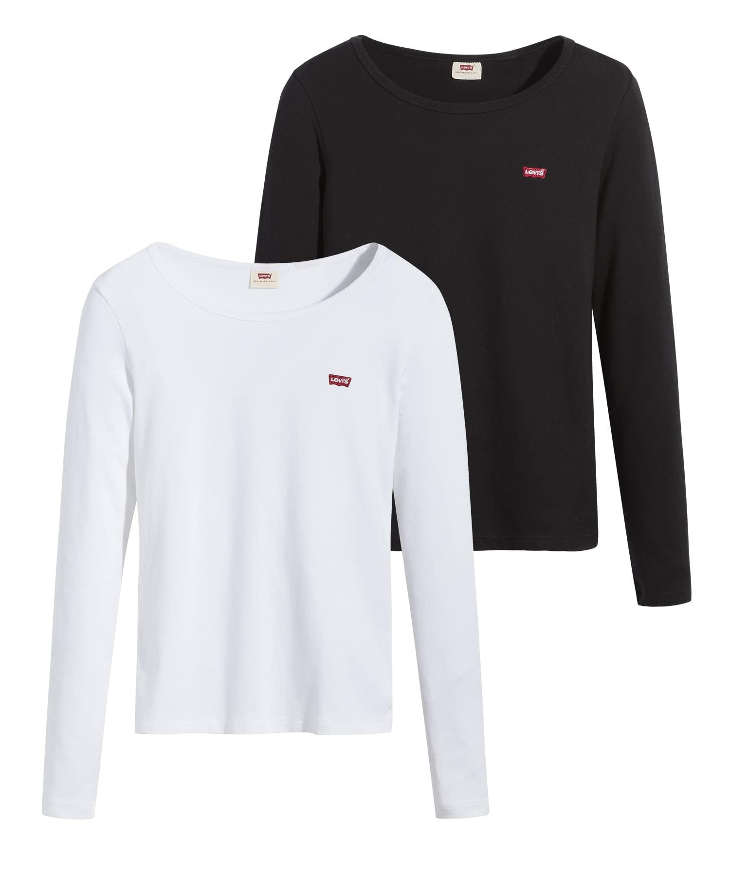 Levi's Long-Sleeve 2-Pack Tee Camiseta Mujer