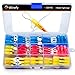 Price comparison product image Wirefy Heat Shrink Wire Connectors - Electrical Connectors Kit - Marine Automotive Crimp Terminals - 22-10 Gauge - 120 PCS