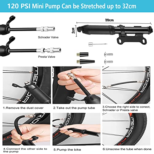 AaiLucky Bike Saddle Bag Repair Kit
