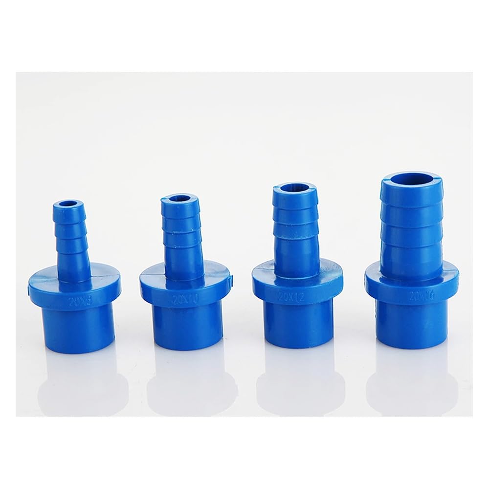 1~20 Sztuk PVC Pagoda Złącze Węża Niebieski OD 20/25/32mm Ogród Nawadnianie Akwarium Ryby Zbiornik Złączki Rury Wodnej(OD 32mm-20mm,20pcs)