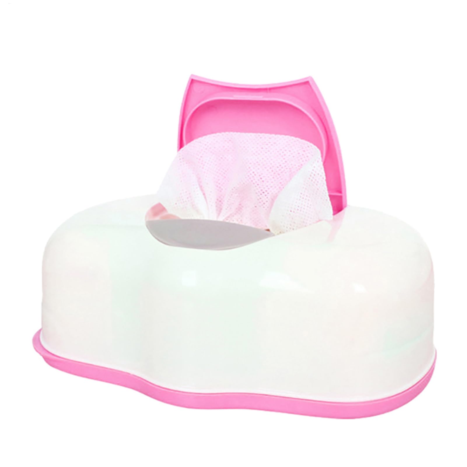 Wet Wipes Dispenser - 80-Piece Refillable Wipe Container Case | Non