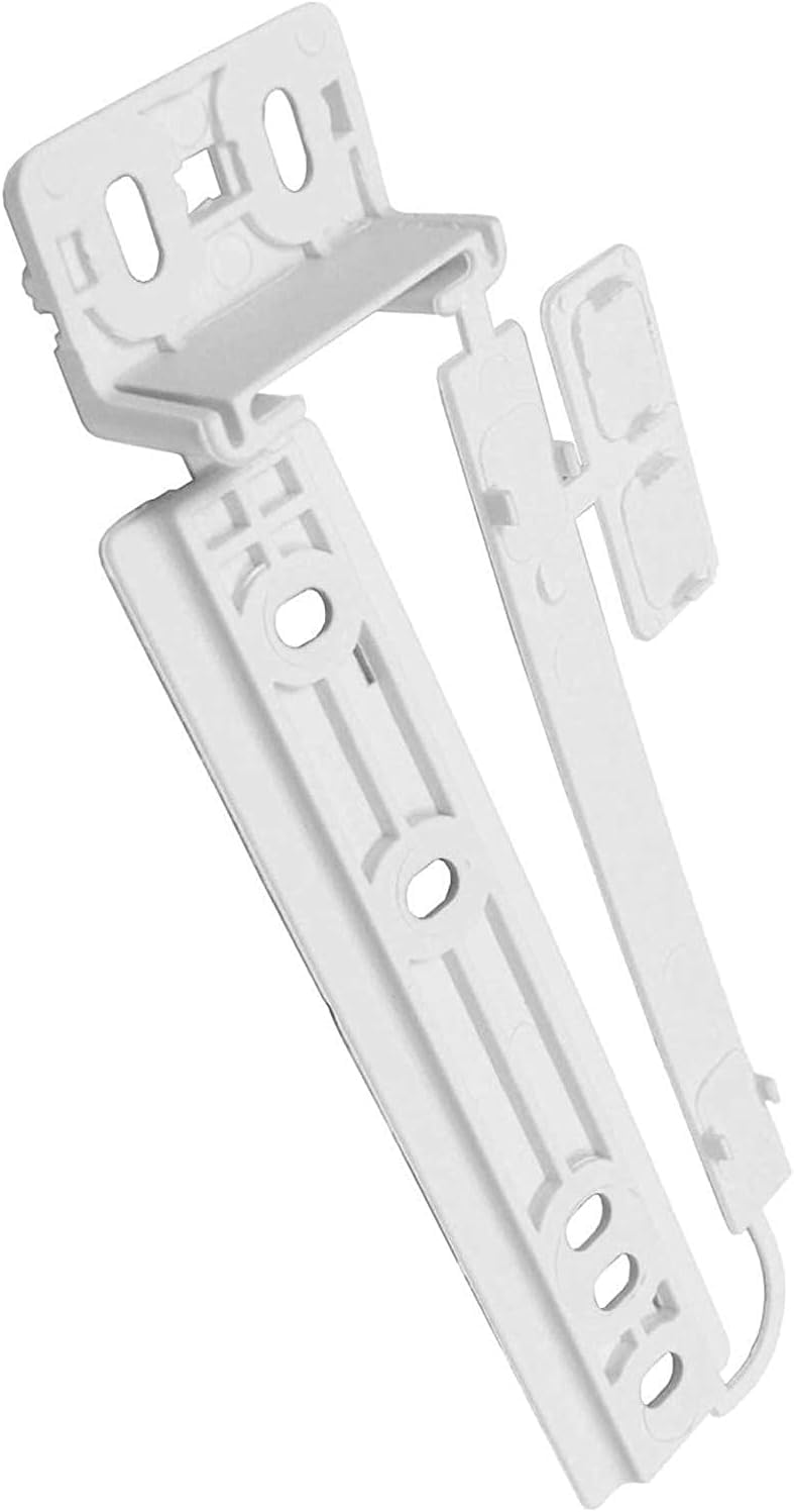 Guide Scorrevoli Per Frigoriferi AEG Hotpoint Zanussi - Kit 2 Pezzi In Plastica Per Porte In Legno - Foto 2