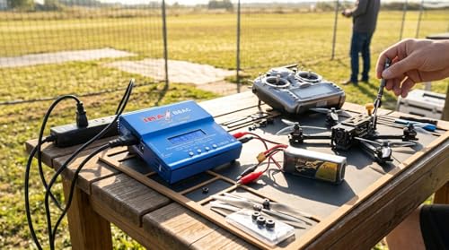 Cargador de batería Lipo para aviones y barcos teledirigidos 5