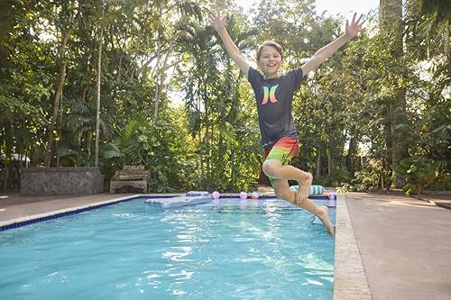 Hurley Boy's Graphic UPF 50+ Rash Guard Swim Shirt2