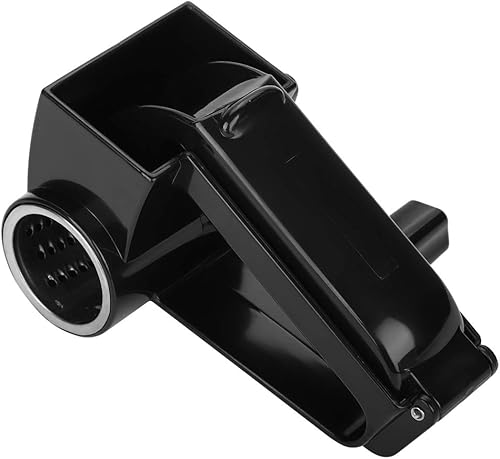 Rallador de queso rotativo, rallador de queso de manivela de mano, rallador triturador de encimera, rallador de queso giratorio de acero inoxidable