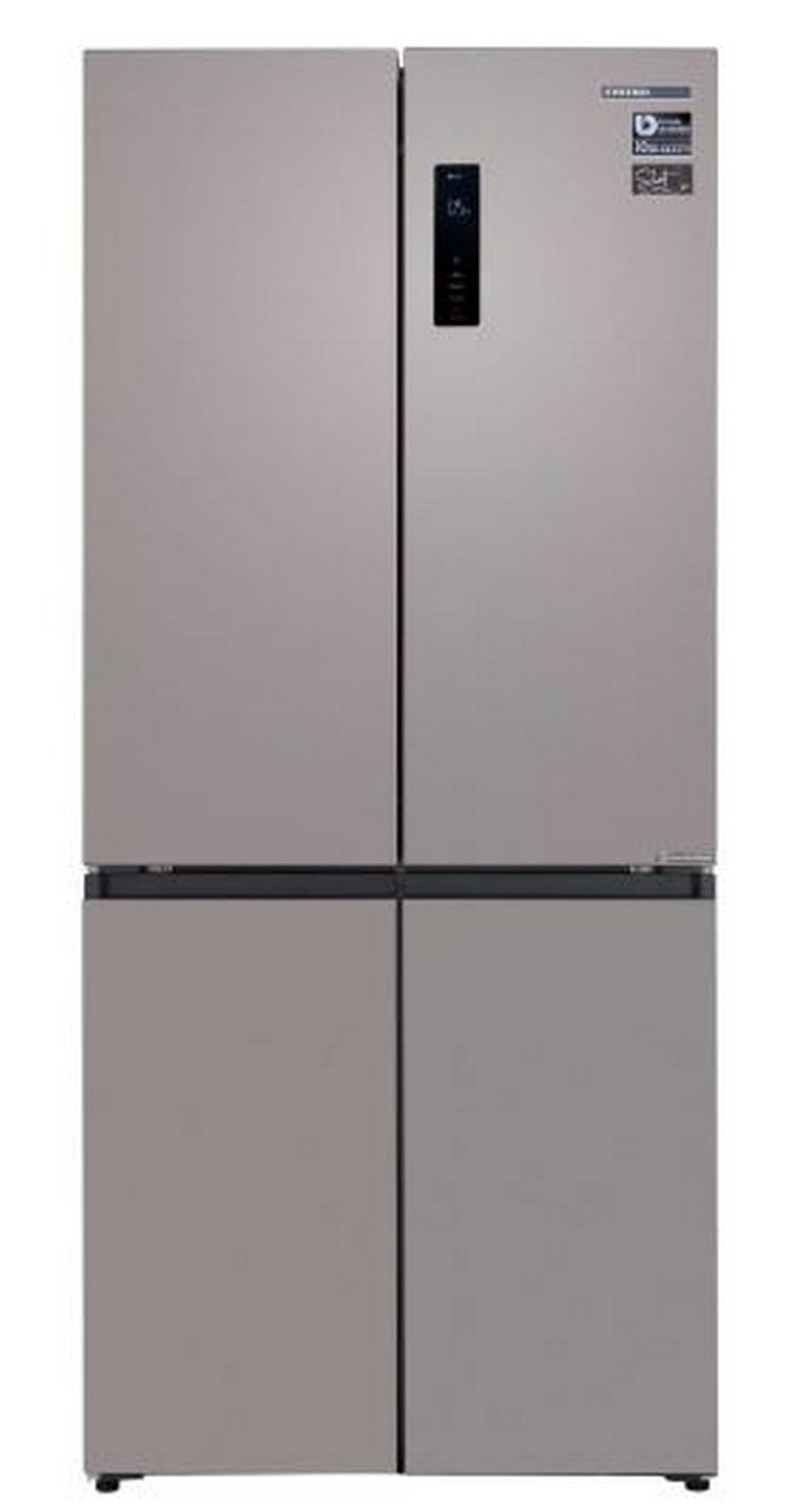 Frigorifico Americano INFINITON AMCB-580CD90XEH, 190 cm de Altura, Total No Frost, 4 Puertas, Inverter, Ancho 83 cm, E, Inox