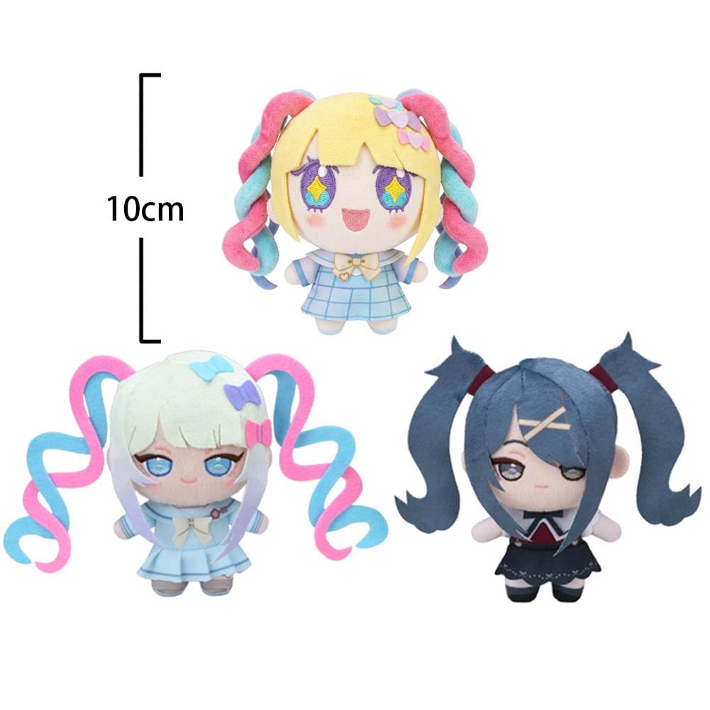 Ame-chan pluszowa figurka, 10 cm, OMGkawaiiAngel-chan/Ame-chan, pluszowa figurka anime, miękka, wypełniona, mini poduszka do przytulania, zawieszka do portfela, akcesoria do torby szkolnej