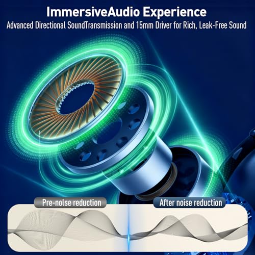 Image of AI Translation Earbuds Real Time,120 Languages & Accents Translator Earbuds,Audifonos Traductores Ingles Espanol, Translator Device with APP for Travel Learning Business,iOS /Android Compatible-Black