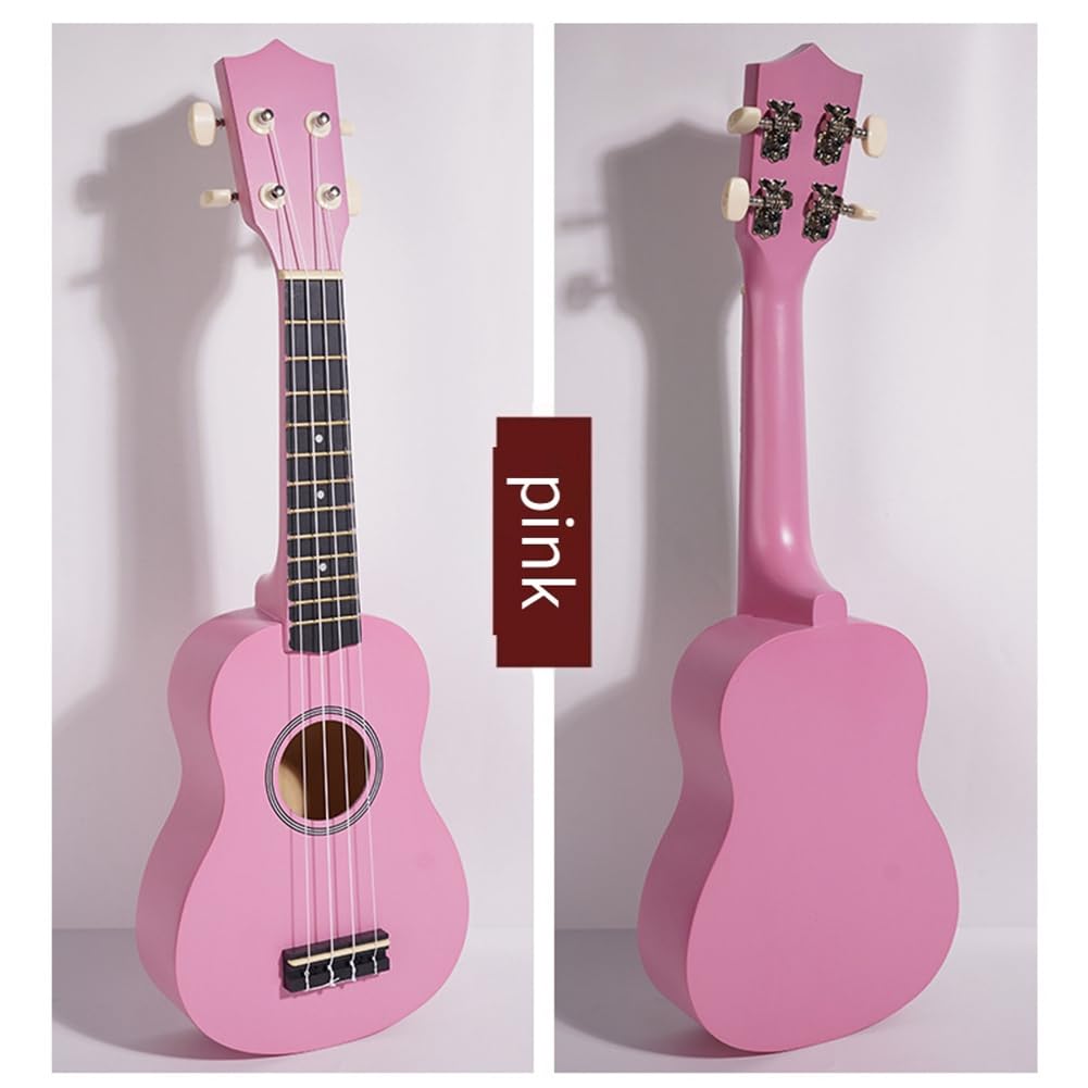 F Musikalische Ukulele für Erwachsene, Kinder und Anfänger - Einsteiger-Viersaiter-Kleingitarre - Kinderinstrument