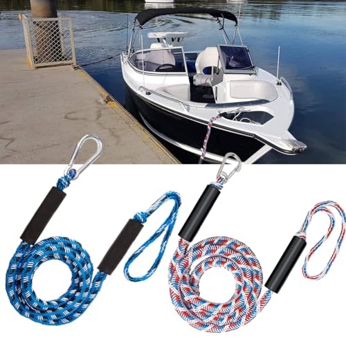 Cuerda de amarre para SeaDoo y kayak que evita tirones y roces molestos 4