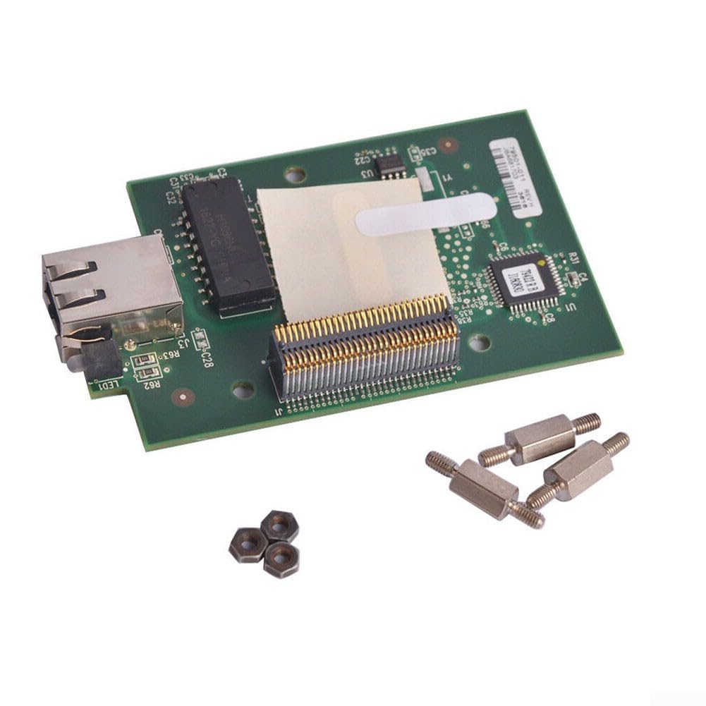 Scheda di rete interna del server di stampa 79823 79501-011 per Zebra ZM400 ZM600 Ethernet LAN Adapter Module Scheda di rete cablata Circuito Scheda di rete Ufficio pezzo di ricambio