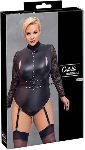 Cottelli BONDAGE 26432001071 Body Schwarz 3XL