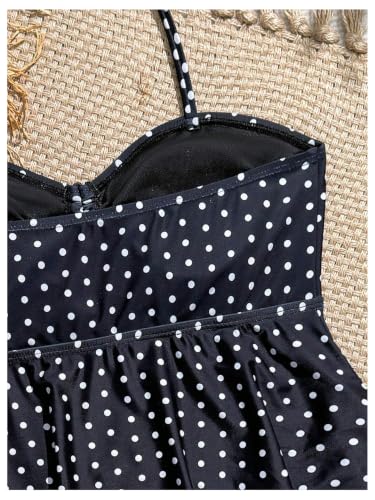 Image of SHENHE Girl's 2 Piece Halter High Waisted Tankini Ruffle Swimsuit Bathing Suit Bikini Sets