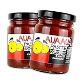 Schlump-Chili AUA AUA® XL Habanero Chili Paste mit Ingwer im 2er Set Doppelpack (2 x 90g)