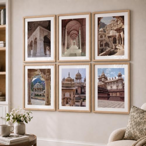 Image of kotart Boho Theme Digital Painting for Wall Decoration - Minimal Wall Art Prints for Living Room Bedroom Office Room Decor (10x13 inch, Terracotta) (wall painting, 01) (A, 19X25 INCH)