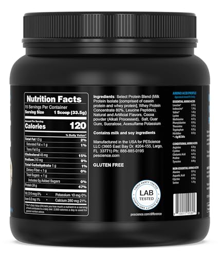 Image of PEScience Select Protein Powder, Frosted Chocolate Cupcake, 15 Servings