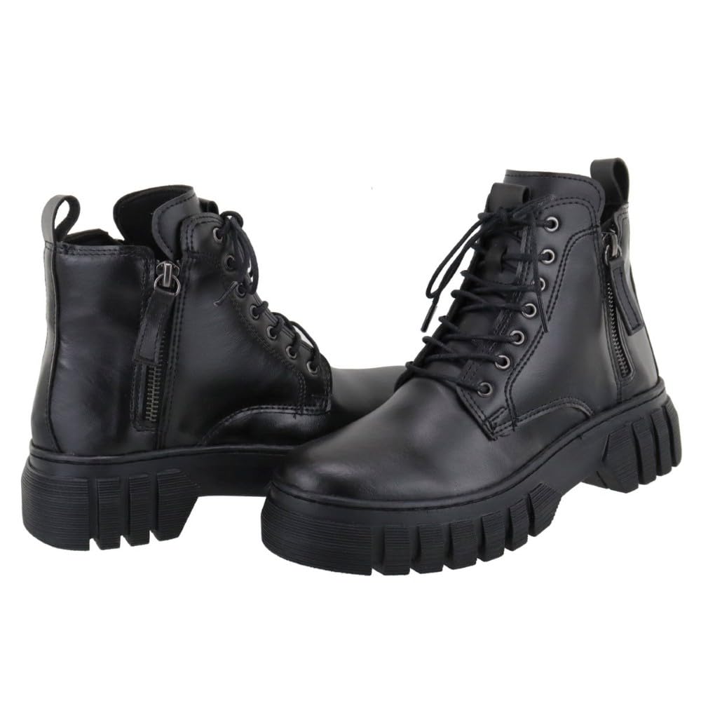 Coturno Plataforma Tratorado Feminino Motoqueira Cano Curto Sola Borracha Fechamento Cadarço e Ziper em promoção! Veja a oferta e mais achadinhos de Botas 5 Hoje é o melhor dia para comprar Coturno Plataforma Tratorado Feminino Motoqueira Cano Curto Sola Borracha Fechamento Cadarço e Ziper com aquele preço maroto! Promoção! Aproveite a oferta! 5