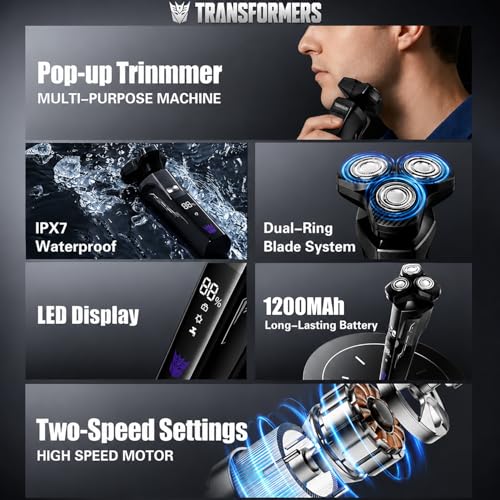 Transformers Electric Shavers for Men,Mens Electric Razor - image 6