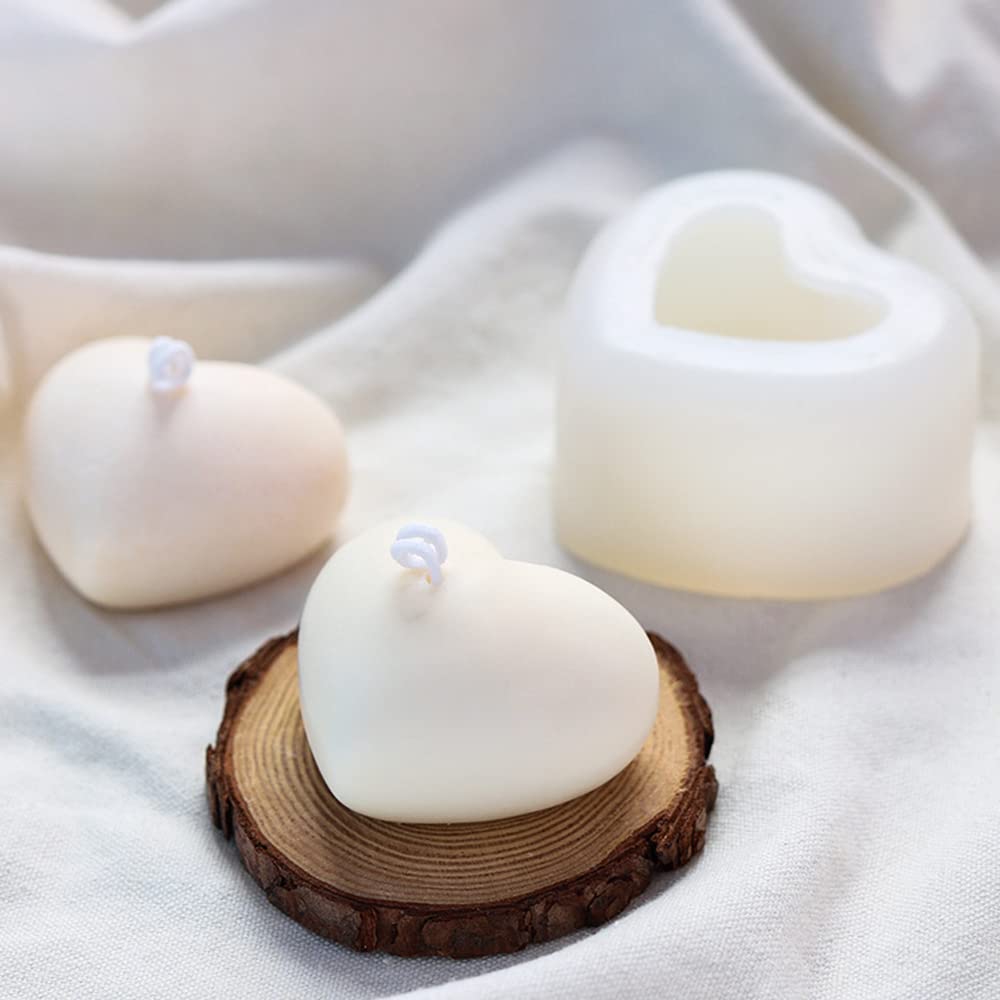 Moule à Gelée En Forme De Cœur 3D, Mexicain, Pour Dia De Los Amor (plastique Blanc)