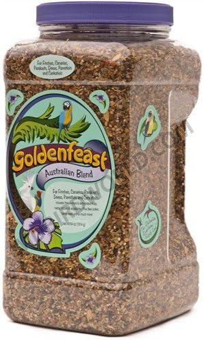 Goldenfeast Australian Blend Bird Food 64 Ounce