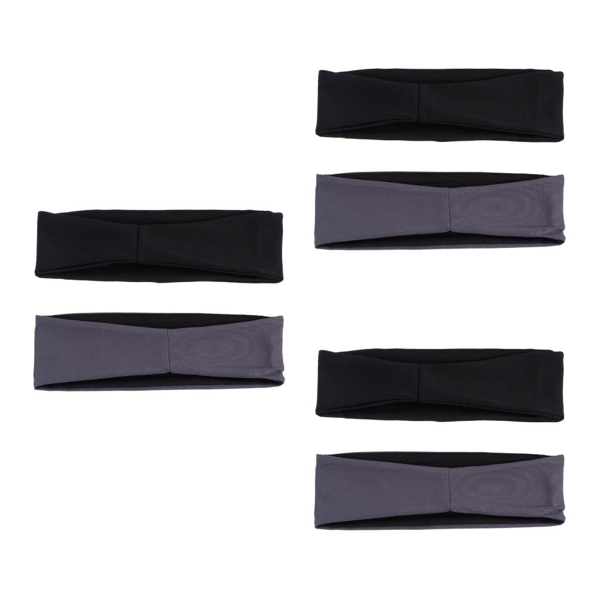 TOYANDONA Conjunto De Bandas De Cabello Elásticas Transpirables Y Accesorios De Cabello Running Y Actividades Negro
