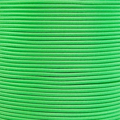 Paracord Planet 1/8 Inch Shock Cord – Versatile Bungee Cord for Camping, Cargo, and General Outdoor Use