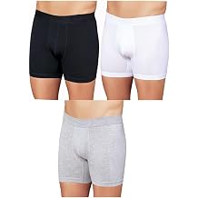 ahinler Erkek Boxer, Kar k Renk, Likral , 6'l  Paket, S Beden