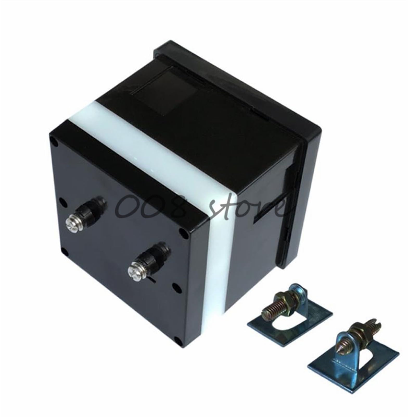 Ampèremètre analogique à pointeur 6L2-A, 80mm X 80mm, AC50/5A AC100/5A AC2000/5A AC3000/5A, Type pointeur AC, 1 pièce(AC 2000 A)