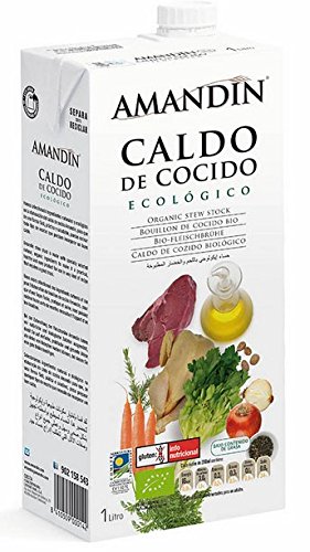 Caldo de cocido Ecológico (1 L) AMANDIN