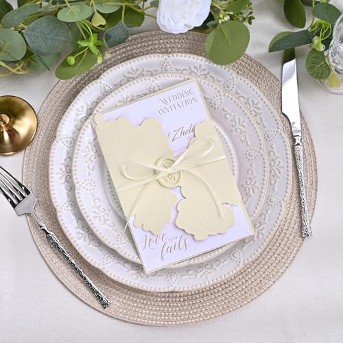 Image of Double Face Ivory Satin Thin Ribbon 1 /8 inch X 50 Yards Polyester Ivory Ribbon for Gift Wrapping Very Suitable for Weddings Party Hair Bow Invitation Decorations and More