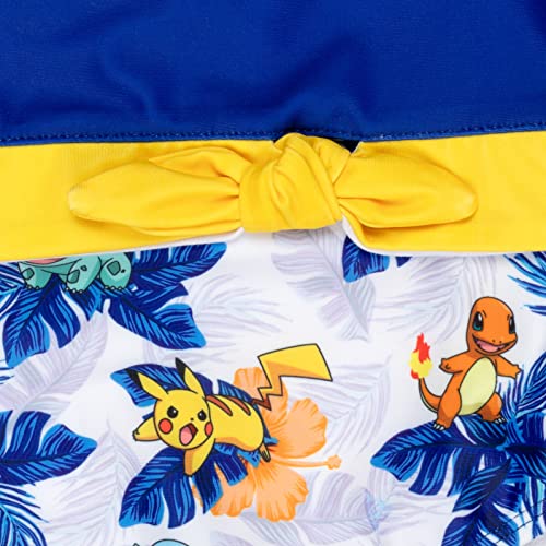 Pokemon Girls UPF 50+ One Piece Bathing Suit Little Kid to Big Kid4