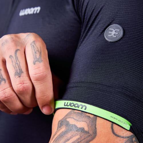 Jersey Cycling Woom Masculina I (BR, Alfa, M, Slim, Preto)