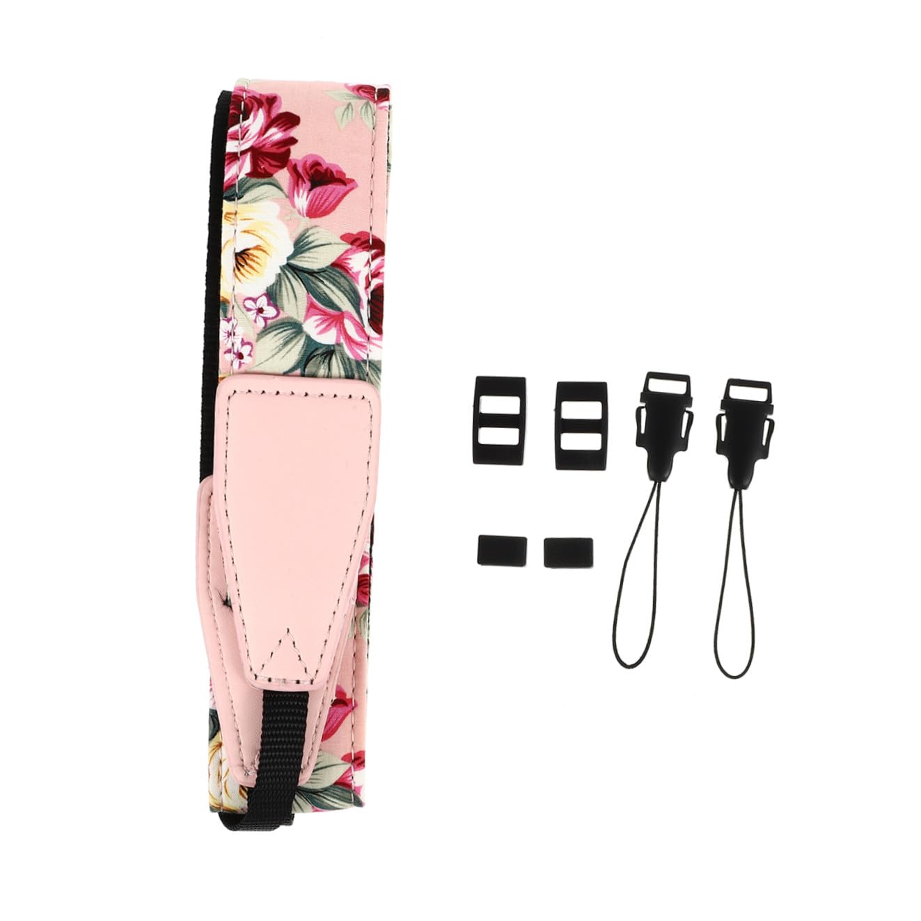 ibasenice Hawaiianischer Nylon Ukulelengurt Mit Verstellbarem Karabinerhaken Langlebiges Spanngurt Band Modischer Schultergurt Für Konzert Ukulele Erwachsene Passend Für Soprano Und Tenor Mo