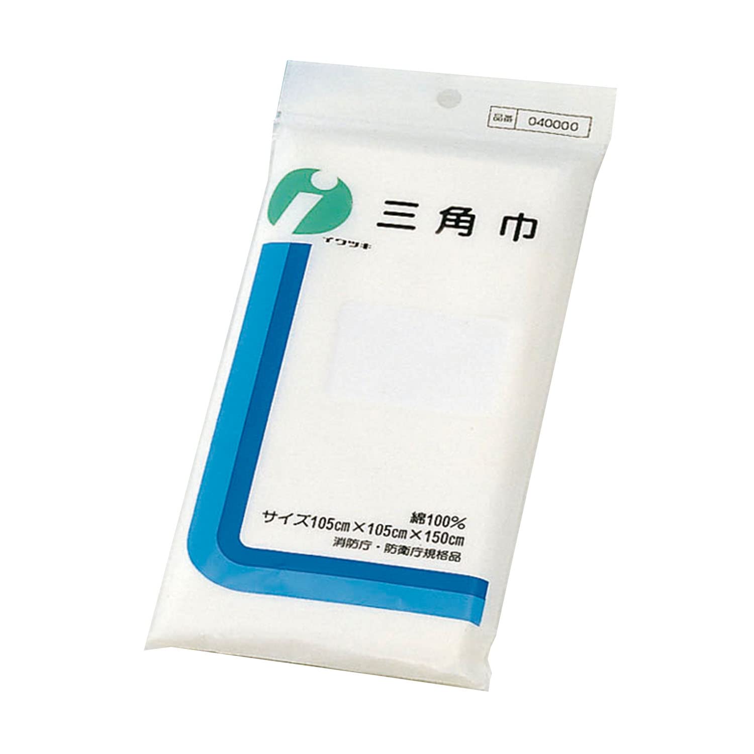 イワツキ すぐ使える三角巾(大)吊下型 004-040000