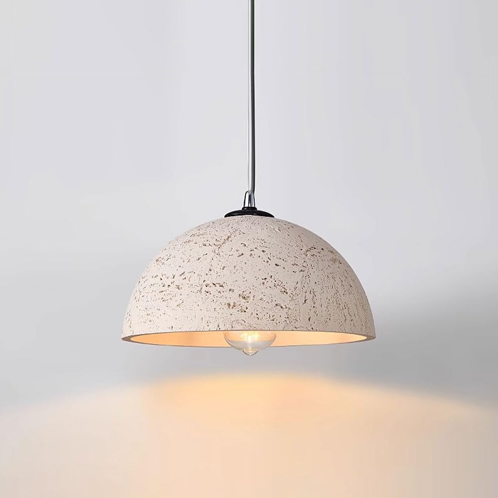 LYMSXAZOU Pendant Light Modern Dome Hanging Lamp Small Chandelier Single Ceiling Lamps for Dining Room Bedroom Kitchen Island Lighting Fixture