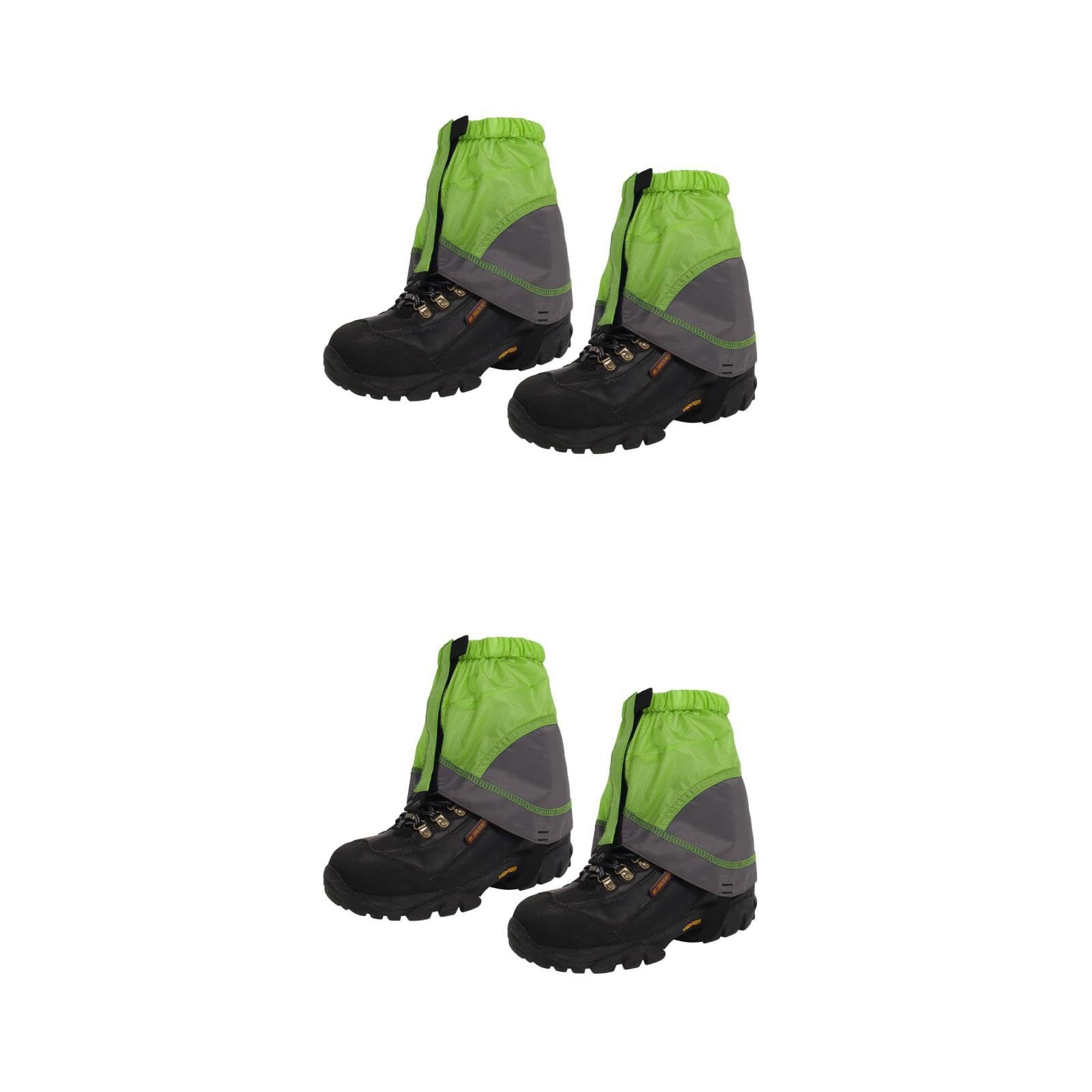BESPORTBLE 2 Paires De Guêtres De Randonnée pour Chaussures Guêtres Basses À Bande Élastique Guêtres Dextérieur pour La Marche