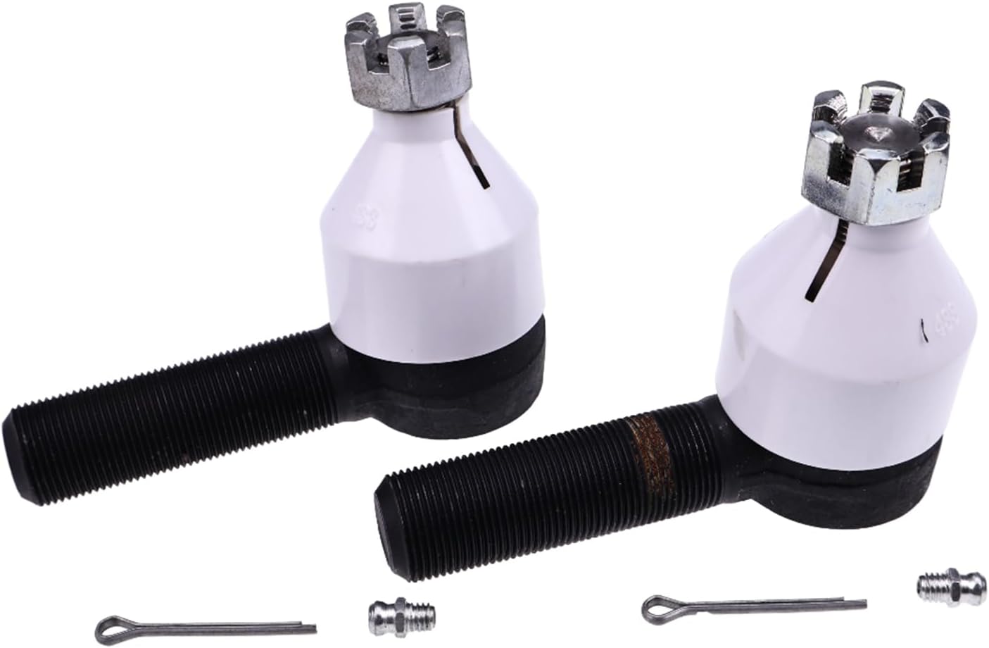 JZGRDN Left & Right Hand Side Tie Rod End D88491 D88492 Compatible with Case Backhoe 580 580SD 580C 580D 580F 580G 580Se 584D 584E 585D 585E 586D 586E 586Fl 480D 480E 480Ll All 2Wd