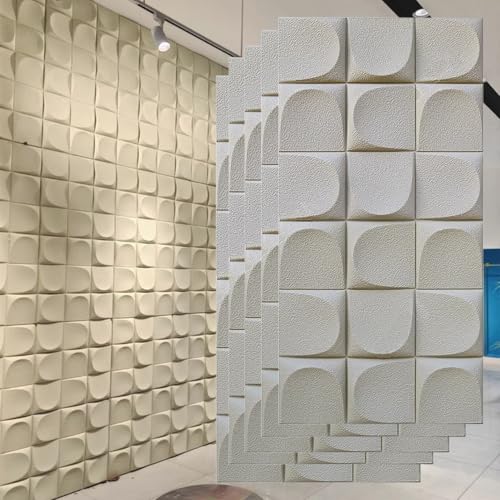 Panneaux muraux 3D effet brique en polyuréthane pour salon