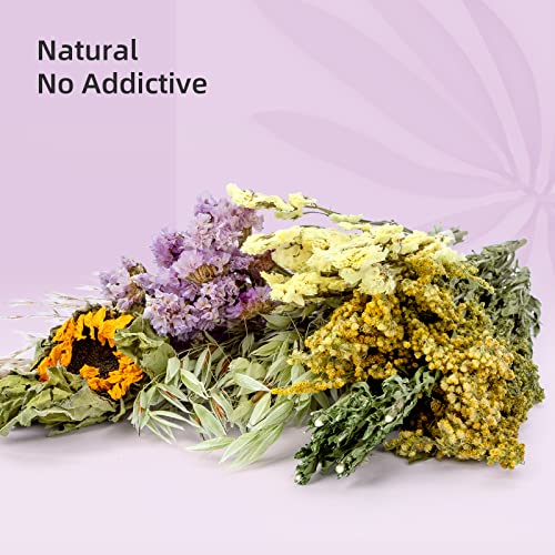 Image of Niteangel Harvest Wind Series Hamster Bedding Mate for Syrian Dwarf Hamsters Gerbils Mouse Mice Degus or Other Small-Sized Pets (Flower Version)