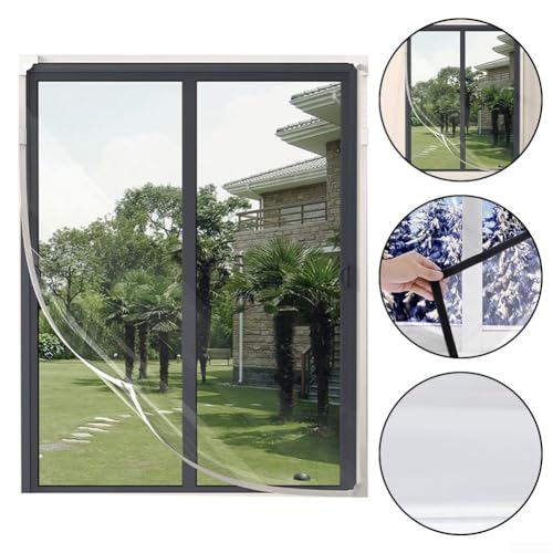 Película aislante transparente para ventana 1.2x1.8 m miniatura 6