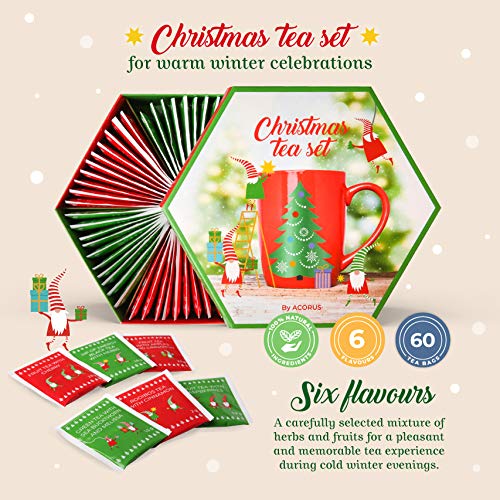 ACORUS Christmas Tea Gift Set (60 Tea Bags)