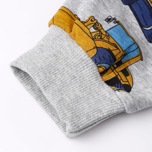 Image of Toddler Zip Up Hoodie Sweatshirt Fall Clothes Boys Jacket With Hood 2-7 Years