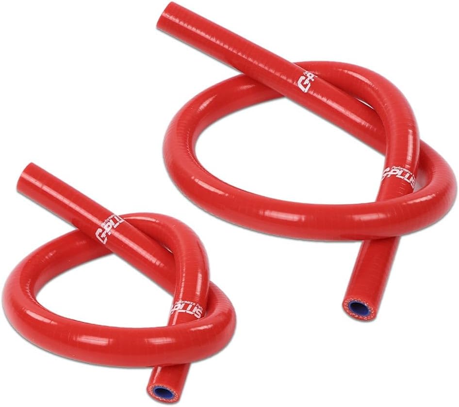 CROSSDESIGN Red Silicone Radiator Hose Kit Compatible with Honda/Acura Integra DC4 DB7 RS LS GS SE with B18B1 Engine 1994-2001